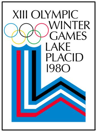 1980年第13届普莱西德湖冬奥会会徽