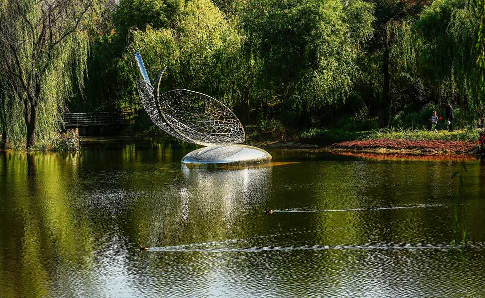 郑州雕塑公园再添新作品雕塑增至95件 快来打卡了!
