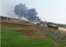 一架叙军战机坠毁土叙边境 飞行员称是被击落