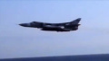 俄罗斯2架苏-24战斗轰炸机掠过以色列舰艇上空