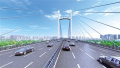 农业路高架郑北大桥开始最后一轮顶推　预计8月底或9月初完成