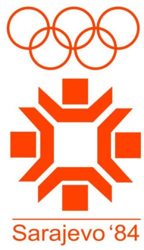 1984年第14届萨拉热窝冬奥会会徽