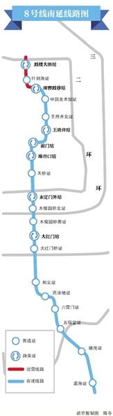 北京公布2018年地铁规划情况:6号线西延段年底开通 8号线南段年底有望图片
