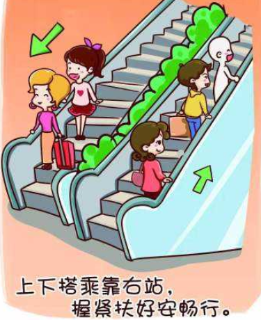 自动扶梯又伤人 如何乘坐才安全